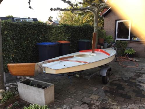 Sunfish zeilboot  boottrailer , eventueel los te koop