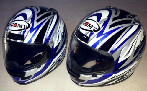 Suomy Racing Bargy Design helmen maat XS amp L