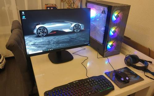 Super Game Pc i7 6700, 16gb, rx570 8gb, SSD, 24x27x27 Monitor