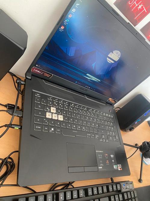 Super krachtig laptop. Asus TUF A17 Gaming Laptop Ryzen7