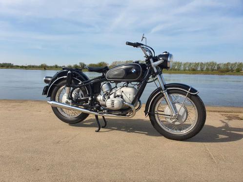 Super mooie BMW R50 met Ceriani BMW voorvork.