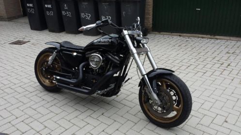 Super mooie custom harley 