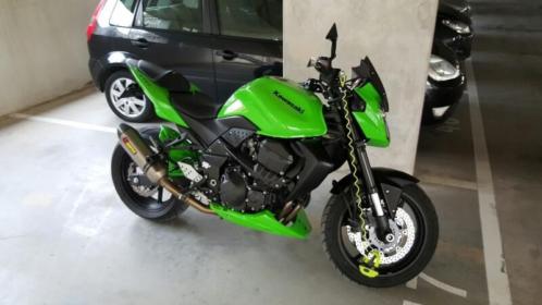 super mooie groene kawasaki z750 uit 2012