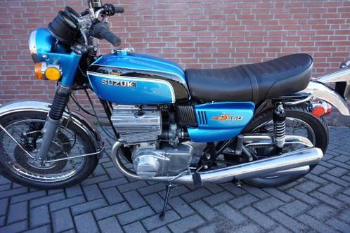 Super mooie  Suzuki 550 GT 1975 originele nederlandse motor