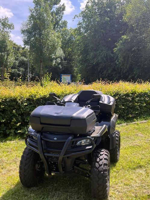 Super mooie Suzuki King Quad met kenteken.