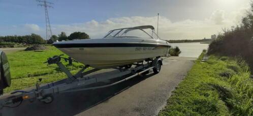 Super nette bayliner 185 3.0ltr 2004 met trailer