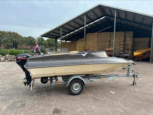 Super Sims V Speedboot  15pk Mercury 4takt incl. trailer