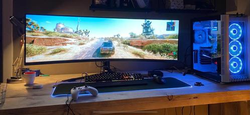 Super-Ultra wide 49x27x27 ASUS HDR monitor