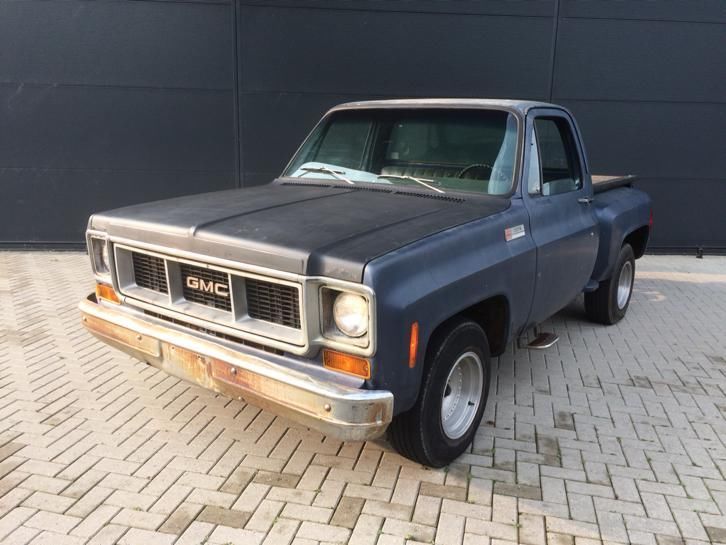 Supergave ratlook GMC Stepside met nieuw type motor