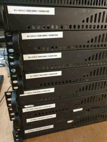 Supermicro 1U Servers (S1150)