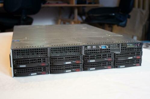 Supermicro, 2U - Xeon E3-1200v2 - 32GB - 3x NIC, Rocketraid