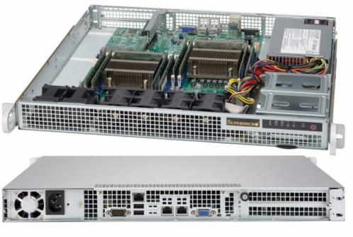 Supermicro server dual xeon 2.60 GHz 64gig 500gig ssd