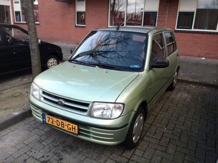 Supermooie Daihatsu Cuore 1.0 1999 Groen vijfdeurs 1050