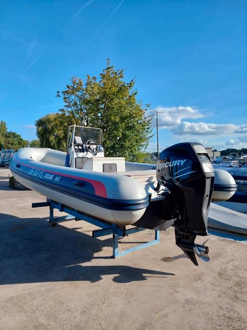 Supermooie RIB 6,6m met 200pk Verado