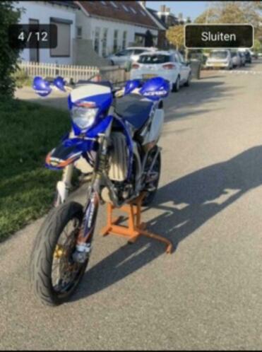 Supermoto yamaha WR450F super nette motor