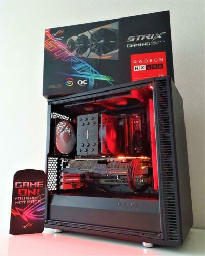 SuperSnelle ASUS Core i7 RX Game PC  Gaming Computer