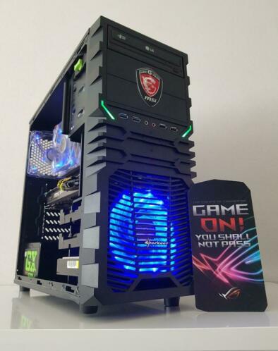 SuperSnelle GTX Core i7 Game PC  Gaming Computer met SSD