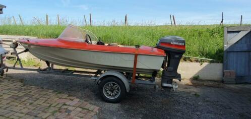 Supersnelle speedboot met MarinerYamaha 55pk incl trailer 