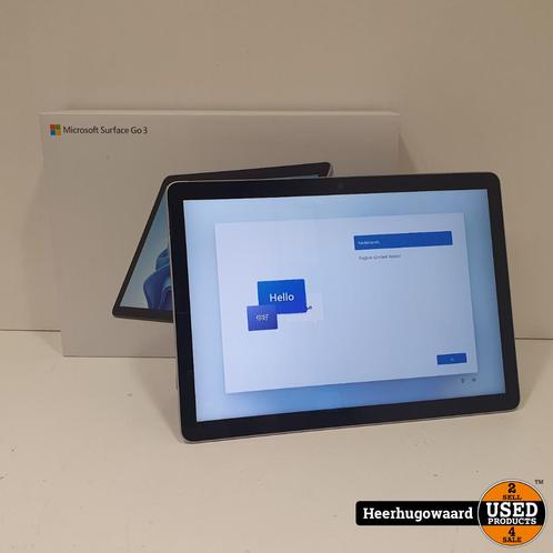 Surface Go 3 64GB Compleet in Doos in Zeer Nette Staat
