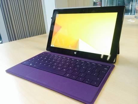 Surface Pro 128 GB incl. Type Cover 2 Paars keyboard