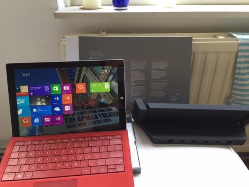 Surface Pro 3 i7, 256GB en 8GB RAMDock2typecovers