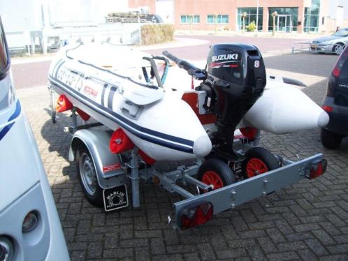 Suzemar met 8pk Suzuki