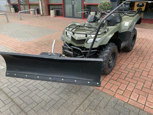 Suzuki 4x4 400cc kingquad afneembare sneeuwschuif