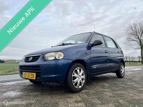 Suzuki Alto 1.1 GLS, BJ 2002, Lage km, APK Jan 2024, Zuinig