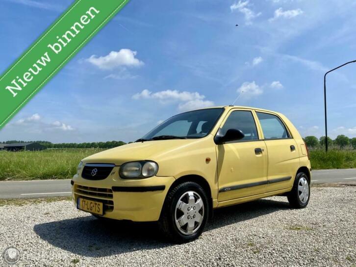 Suzuki Alto 1.1 GLS, BJ 2002, Nieuw Model, Zuinige Auto, APK