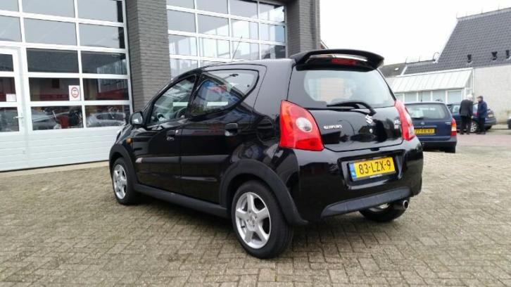 Suzuki Alto GT Leer 2010 Zwart lage km stand.