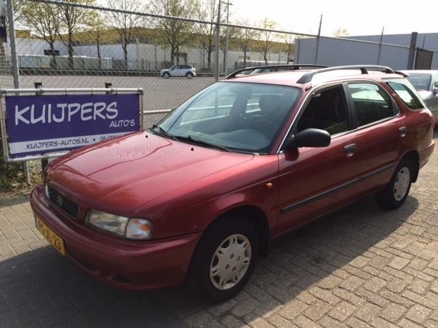 Suzuki Baleno 1.6 Wagon AIRCO 1996 Rood