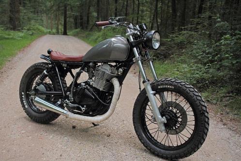 Suzuki GN 400 - Cafe racer - Volledige restauratie  revisie