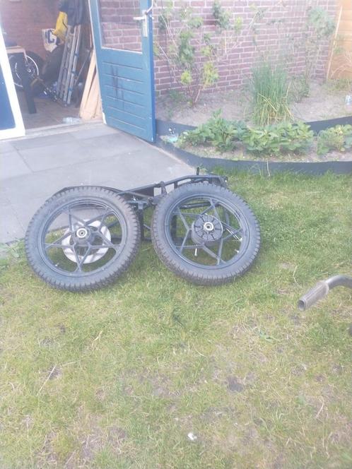 Suzuki gs 450 l hardtail frame zonder kenteken