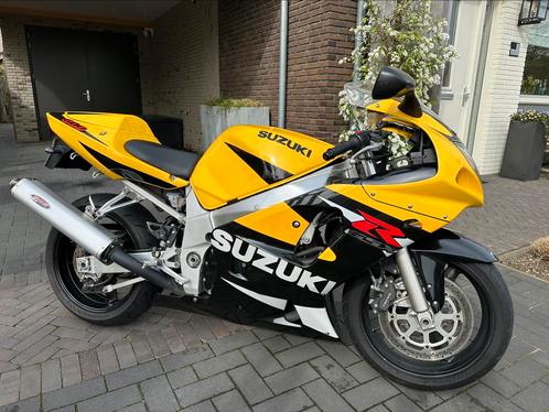 Suzuki gsx-r 600 geelzwart