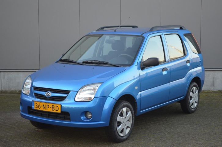 Suzuki Ignis 1.3 5Deur 2004 Blauw metalic stuurbekrachtiging