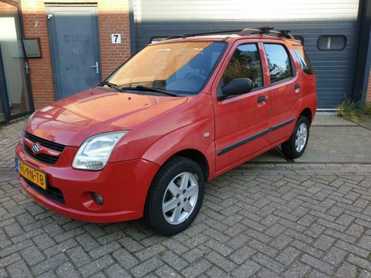 Suzuki Ignis 1.5 5D 2004 Rood,NW apk , Nap , Airco