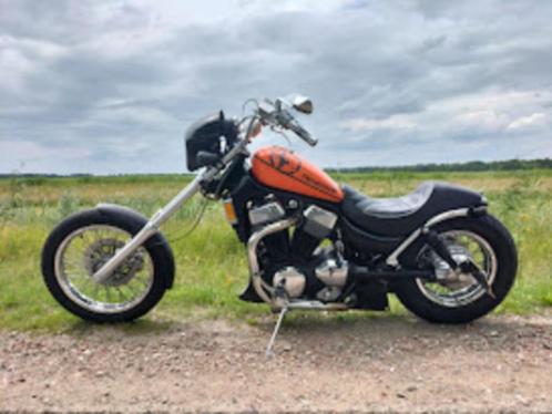 Suzuki intruder vs 1400 glp met verlengde voorvork