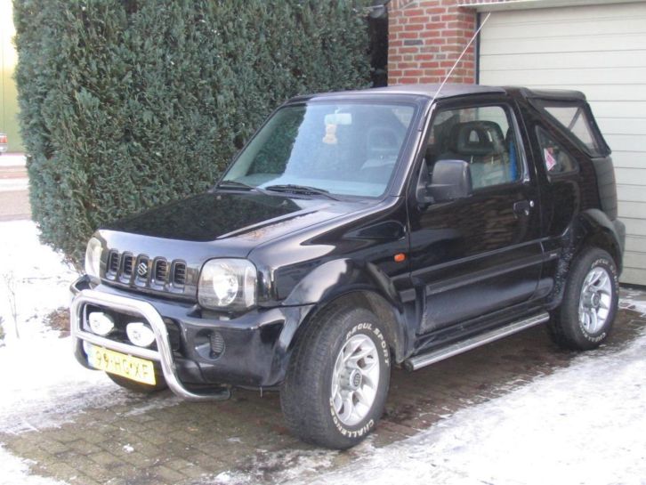 Suzuki Jimny 1.3 Cabrio 4WD 2001 Zwart