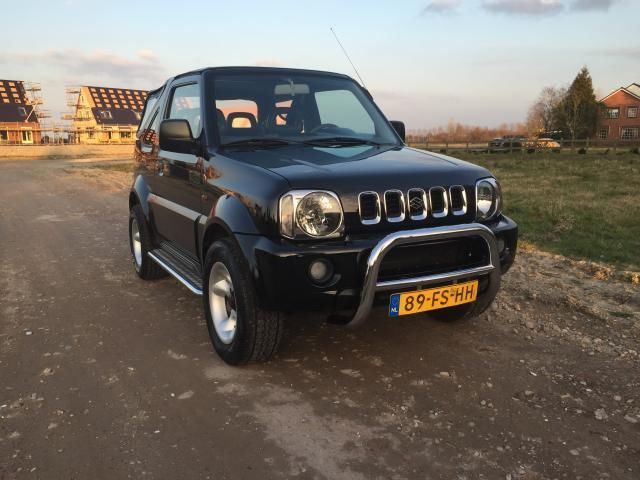 Suzuki Jimny 1.3 JLX Cabrio 4wd Zwart Metallic