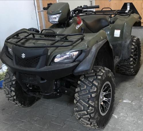 Suzuki kingquad 750 axi landbouwquad incl aanhanger