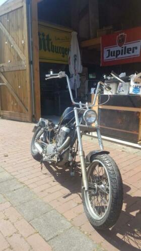 Suzuki LS650 Savage chopper project 