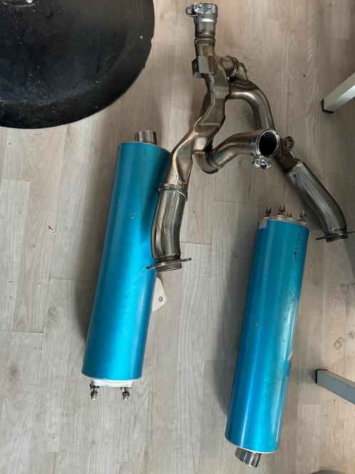 Suzuki SV1000S originele uitlaat