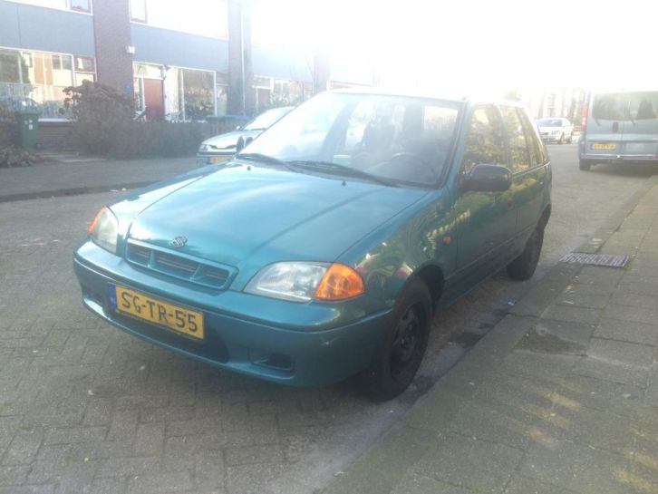 Suzuki Swift 1.0 GLX 5DRS 1997 Groen 