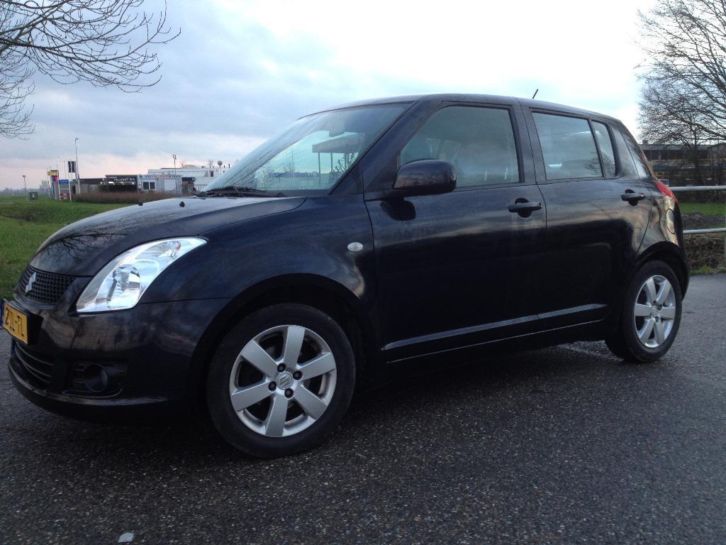 Suzuki Swift 1.3 5D 2008 Zwart metallic