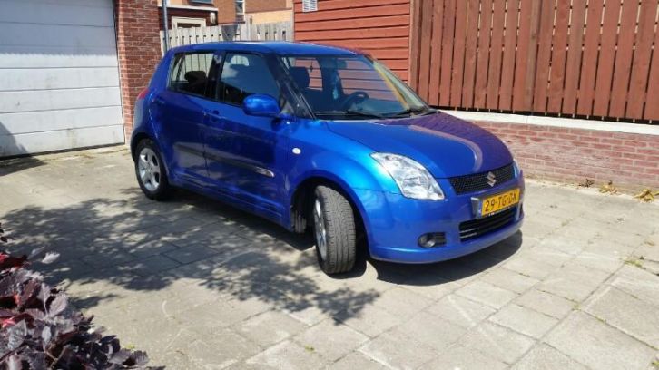 Suzuki Swift 1.3 5DRS 2006 Blauw apk NAP radio 5deurs stuurb