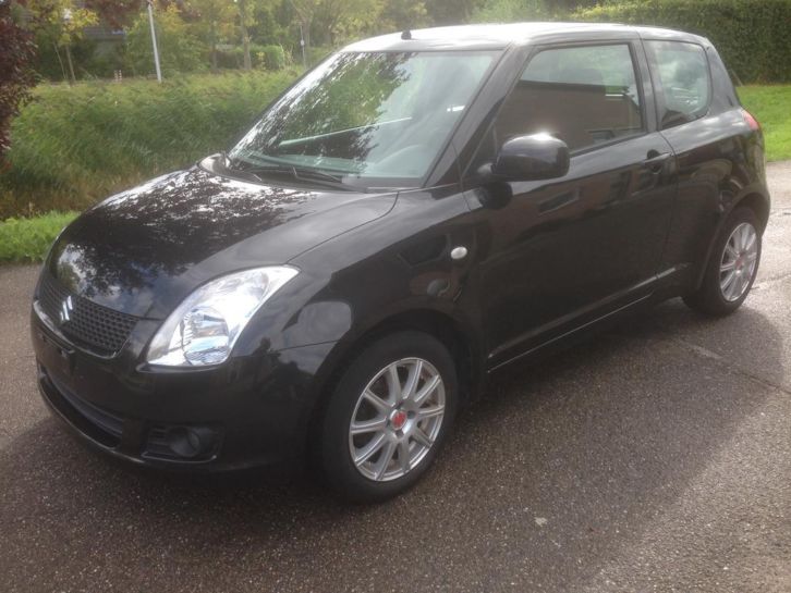 Suzuki Swift 1.3 GLS 3 Drs Zwart Full option Airco 2009