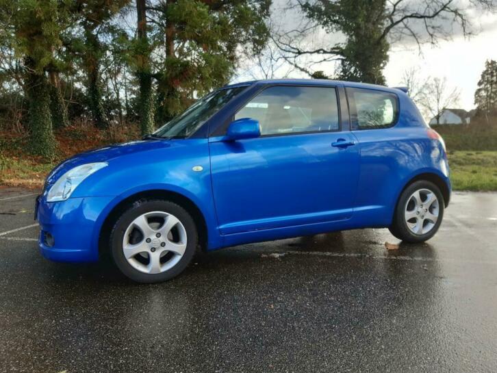 Suzuki Swift 1.5 3D 2007 Blauw