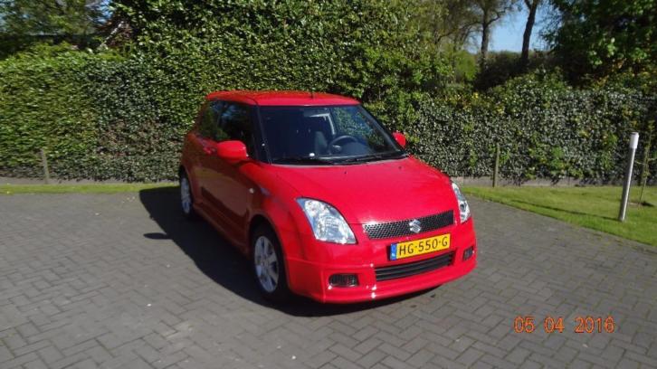 Suzuki Swift 2006 Sport Rood 3DRS Airco TOP AUTO