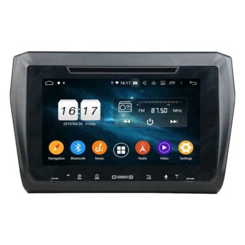 Suzuki Swift Android 10 Navigatie DAB Radio CarPlay Apps