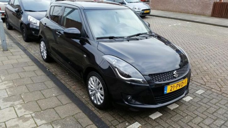 Suzuki Swift Exclusive 1.2 5D 2011 Zwart